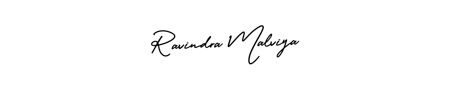 How to make Ravindra Malviya signature? AmerikaSignatureDemo-Regular is a professional autograph style. Create handwritten signature for Ravindra Malviya name. Ravindra Malviya signature style 3 images and pictures png