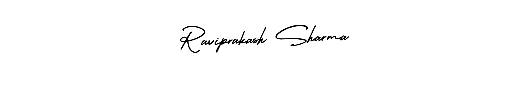 Similarly AmerikaSignatureDemo-Regular is the best handwritten signature design. Signature creator online .You can use it as an online autograph creator for name Raviprakash Sharma. Raviprakash Sharma signature style 3 images and pictures png