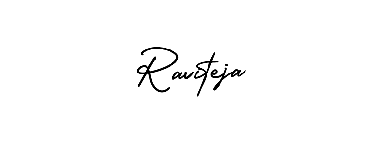 How to Draw Raviteja signature style? AmerikaSignatureDemo-Regular is a latest design signature styles for name Raviteja. Raviteja signature style 3 images and pictures png