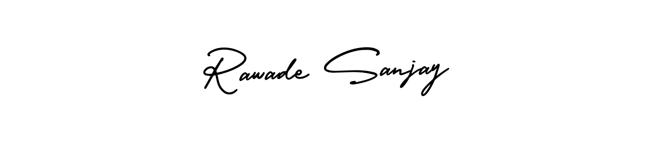 It looks lik you need a new signature style for name Rawade Sanjay. Design unique handwritten (AmerikaSignatureDemo-Regular) signature with our free signature maker in just a few clicks. Rawade Sanjay signature style 3 images and pictures png