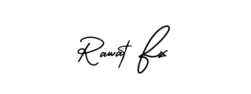 if you are searching for the best signature style for your name Rawat Fx. so please give up your signature search. here we have designed multiple signature styles  using AmerikaSignatureDemo-Regular. Rawat Fx signature style 3 images and pictures png