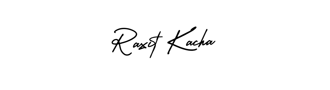 Make a short Raxit Kacha signature style. Manage your documents anywhere anytime using AmerikaSignatureDemo-Regular. Create and add eSignatures, submit forms, share and send files easily. Raxit Kacha signature style 3 images and pictures png