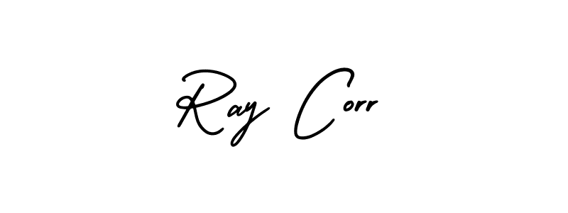 Use a signature maker to create a handwritten signature online. With this signature software, you can design (AmerikaSignatureDemo-Regular) your own signature for name Ray Corr. Ray Corr signature style 3 images and pictures png