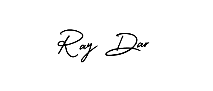 Make a beautiful signature design for name Ray Dar. With this signature (AmerikaSignatureDemo-Regular) style, you can create a handwritten signature for free. Ray Dar signature style 3 images and pictures png