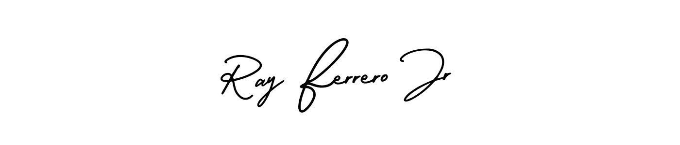 Also we have Ray Ferrero Jr name is the best signature style. Create professional handwritten signature collection using AmerikaSignatureDemo-Regular autograph style. Ray Ferrero Jr signature style 3 images and pictures png