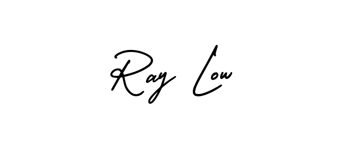 Make a short Ray Low signature style. Manage your documents anywhere anytime using AmerikaSignatureDemo-Regular. Create and add eSignatures, submit forms, share and send files easily. Ray Low signature style 3 images and pictures png