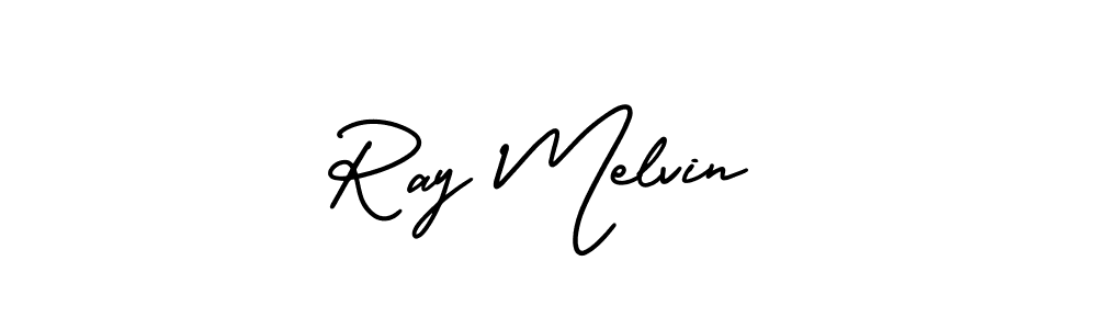 AmerikaSignatureDemo-Regular is a professional signature style that is perfect for those who want to add a touch of class to their signature. It is also a great choice for those who want to make their signature more unique. Get Ray Melvin name to fancy signature for free. Ray Melvin signature style 3 images and pictures png