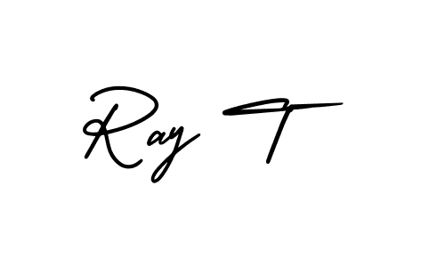 if you are searching for the best signature style for your name Ray T. so please give up your signature search. here we have designed multiple signature styles  using AmerikaSignatureDemo-Regular. Ray T signature style 3 images and pictures png
