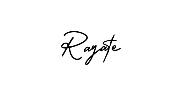 Once you've used our free online signature maker to create your best signature AmerikaSignatureDemo-Regular style, it's time to enjoy all of the benefits that Rayate name signing documents. Rayate signature style 3 images and pictures png