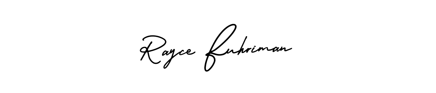 Also we have Rayce Fuhriman name is the best signature style. Create professional handwritten signature collection using AmerikaSignatureDemo-Regular autograph style. Rayce Fuhriman signature style 3 images and pictures png