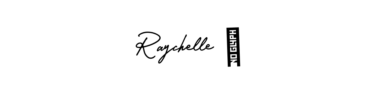 Create a beautiful signature design for name Raychelle 梁. With this signature (AmerikaSignatureDemo-Regular) fonts, you can make a handwritten signature for free. Raychelle 梁 signature style 3 images and pictures png