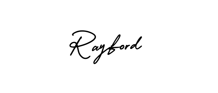 This is the best signature style for the Rayford name. Also you like these signature font (AmerikaSignatureDemo-Regular). Mix name signature. Rayford signature style 3 images and pictures png