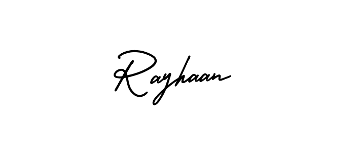 Best and Professional Signature Style for Rayhaan. AmerikaSignatureDemo-Regular Best Signature Style Collection. Rayhaan signature style 3 images and pictures png