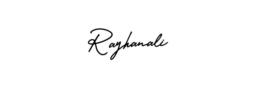 Similarly AmerikaSignatureDemo-Regular is the best handwritten signature design. Signature creator online .You can use it as an online autograph creator for name Rayhanali. Rayhanali signature style 3 images and pictures png