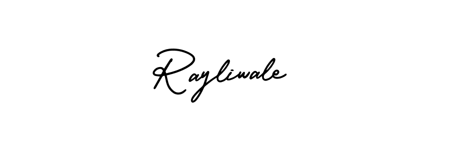 Also You can easily find your signature by using the search form. We will create Rayliwale name handwritten signature images for you free of cost using AmerikaSignatureDemo-Regular sign style. Rayliwale signature style 3 images and pictures png