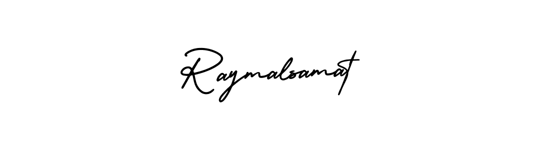 AmerikaSignatureDemo-Regular is a professional signature style that is perfect for those who want to add a touch of class to their signature. It is also a great choice for those who want to make their signature more unique. Get Raymalsamat name to fancy signature for free. Raymalsamat signature style 3 images and pictures png