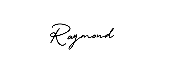 Design your own signature with our free online signature maker. With this signature software, you can create a handwritten (AmerikaSignatureDemo-Regular) signature for name Raymond. Raymond signature style 3 images and pictures png