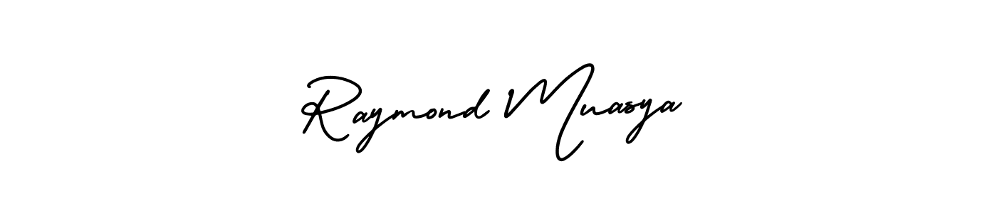 Also You can easily find your signature by using the search form. We will create Raymond Muasya name handwritten signature images for you free of cost using AmerikaSignatureDemo-Regular sign style. Raymond Muasya signature style 3 images and pictures png