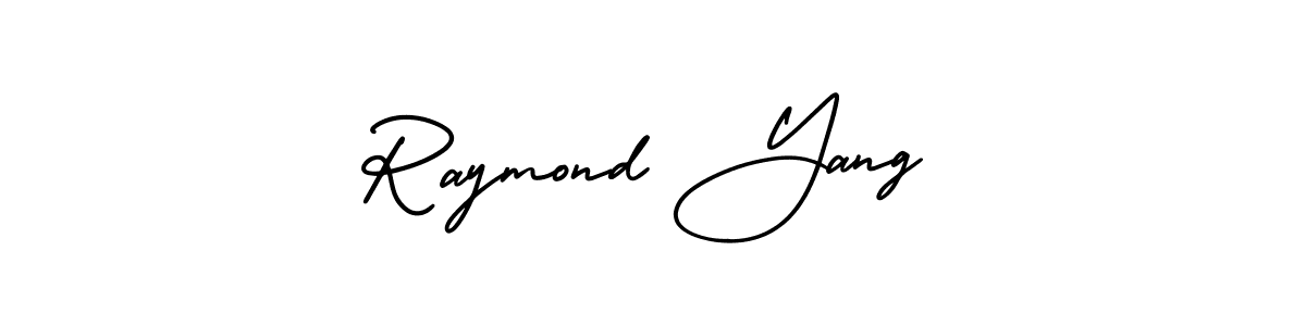 Similarly AmerikaSignatureDemo-Regular is the best handwritten signature design. Signature creator online .You can use it as an online autograph creator for name Raymond Yang. Raymond Yang signature style 3 images and pictures png