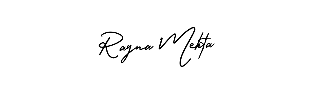 How to Draw Rayna Mehta signature style? AmerikaSignatureDemo-Regular is a latest design signature styles for name Rayna Mehta. Rayna Mehta signature style 3 images and pictures png