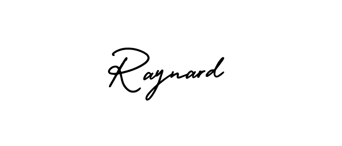 Use a signature maker to create a handwritten signature online. With this signature software, you can design (AmerikaSignatureDemo-Regular) your own signature for name Raynard. Raynard signature style 3 images and pictures png