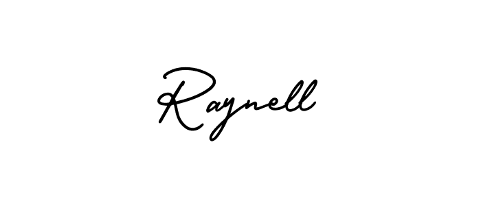 Best and Professional Signature Style for Raynell. AmerikaSignatureDemo-Regular Best Signature Style Collection. Raynell signature style 3 images and pictures png