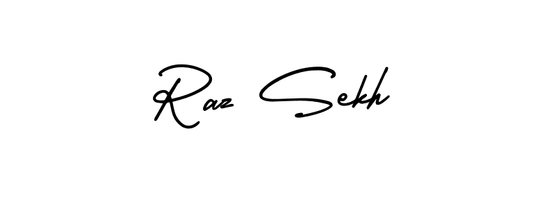 Make a short Raz Sekh signature style. Manage your documents anywhere anytime using AmerikaSignatureDemo-Regular. Create and add eSignatures, submit forms, share and send files easily. Raz Sekh signature style 3 images and pictures png