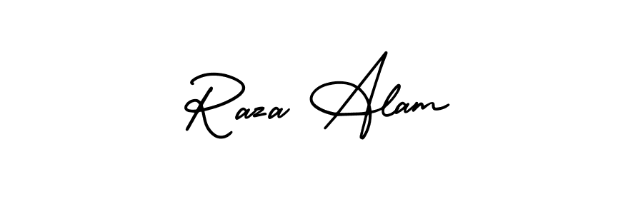 Make a beautiful signature design for name Raza Alam. Use this online signature maker to create a handwritten signature for free. Raza Alam signature style 3 images and pictures png