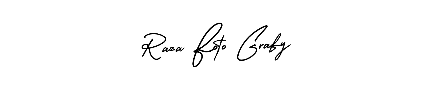 Best and Professional Signature Style for Raza Foto Grafy. AmerikaSignatureDemo-Regular Best Signature Style Collection. Raza Foto Grafy signature style 3 images and pictures png