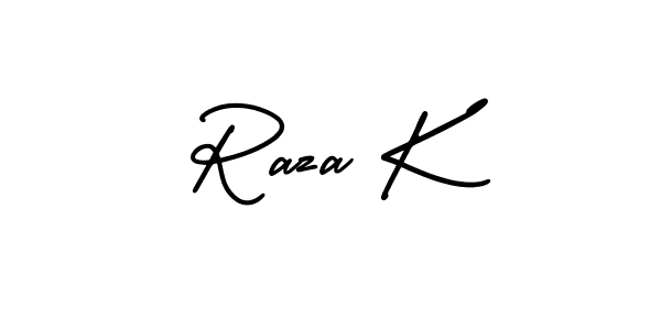 Make a short Raza K signature style. Manage your documents anywhere anytime using AmerikaSignatureDemo-Regular. Create and add eSignatures, submit forms, share and send files easily. Raza K signature style 3 images and pictures png