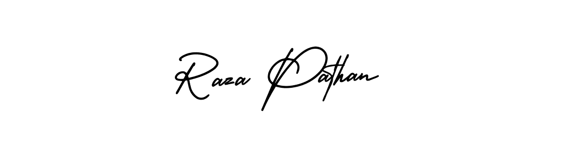 AmerikaSignatureDemo-Regular is a professional signature style that is perfect for those who want to add a touch of class to their signature. It is also a great choice for those who want to make their signature more unique. Get Raza Pathan name to fancy signature for free. Raza Pathan signature style 3 images and pictures png