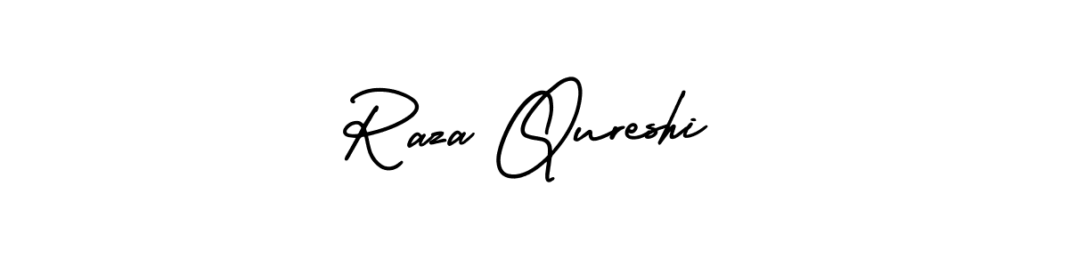 Make a beautiful signature design for name Raza Qureshi. Use this online signature maker to create a handwritten signature for free. Raza Qureshi signature style 3 images and pictures png