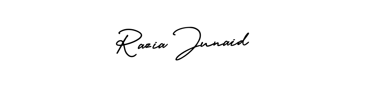 Once you've used our free online signature maker to create your best signature AmerikaSignatureDemo-Regular style, it's time to enjoy all of the benefits that Razia Junaid name signing documents. Razia Junaid signature style 3 images and pictures png