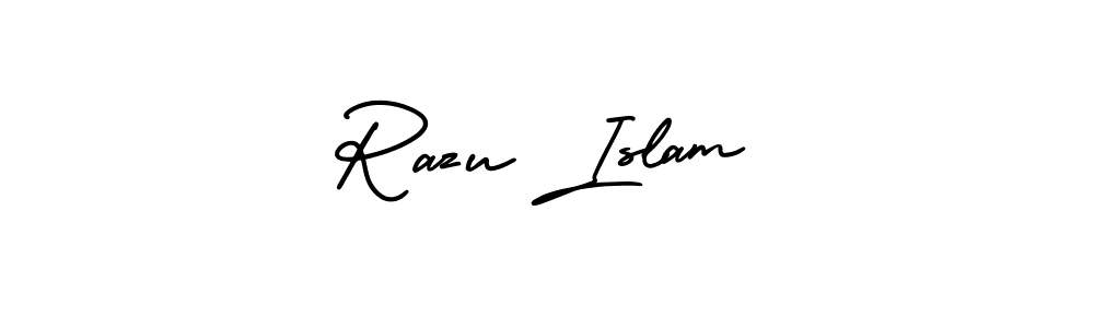 Make a beautiful signature design for name Razu Islam. Use this online signature maker to create a handwritten signature for free. Razu Islam signature style 3 images and pictures png