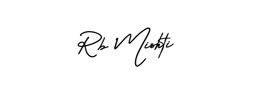 This is the best signature style for the Rb Mishti name. Also you like these signature font (AmerikaSignatureDemo-Regular). Mix name signature. Rb Mishti signature style 3 images and pictures png