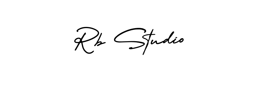 How to Draw Rb Studio signature style? AmerikaSignatureDemo-Regular is a latest design signature styles for name Rb Studio. Rb Studio signature style 3 images and pictures png