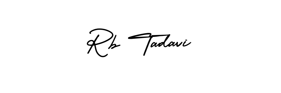 Make a beautiful signature design for name Rb Tadavi. Use this online signature maker to create a handwritten signature for free. Rb Tadavi signature style 3 images and pictures png
