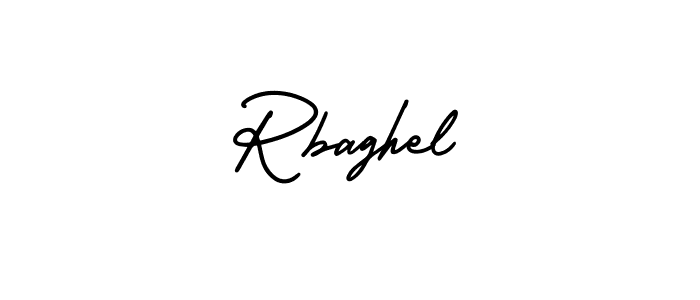 Also we have Rbaghel name is the best signature style. Create professional handwritten signature collection using AmerikaSignatureDemo-Regular autograph style. Rbaghel signature style 3 images and pictures png