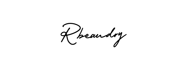 Create a beautiful signature design for name Rbeaudry. With this signature (AmerikaSignatureDemo-Regular) fonts, you can make a handwritten signature for free. Rbeaudry signature style 3 images and pictures png