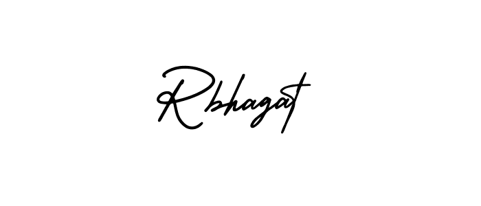 Design your own signature with our free online signature maker. With this signature software, you can create a handwritten (AmerikaSignatureDemo-Regular) signature for name Rbhagat. Rbhagat signature style 3 images and pictures png