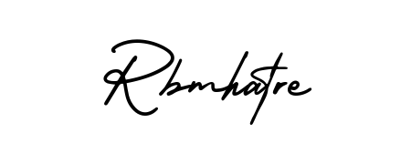 You can use this online signature creator to create a handwritten signature for the name Rbmhatre. This is the best online autograph maker. Rbmhatre signature style 3 images and pictures png