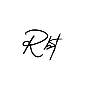 Best and Professional Signature Style for Rbt. AmerikaSignatureDemo-Regular Best Signature Style Collection. Rbt signature style 3 images and pictures png