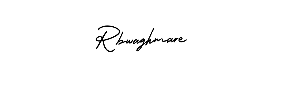 Use a signature maker to create a handwritten signature online. With this signature software, you can design (AmerikaSignatureDemo-Regular) your own signature for name Rbwaghmare. Rbwaghmare signature style 3 images and pictures png