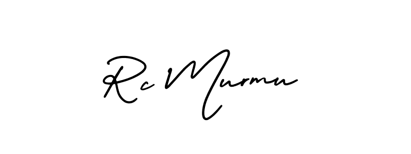 Once you've used our free online signature maker to create your best signature AmerikaSignatureDemo-Regular style, it's time to enjoy all of the benefits that Rc Murmu name signing documents. Rc Murmu signature style 3 images and pictures png