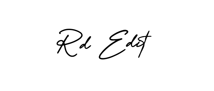 Make a beautiful signature design for name Rd Edit. Use this online signature maker to create a handwritten signature for free. Rd Edit signature style 3 images and pictures png