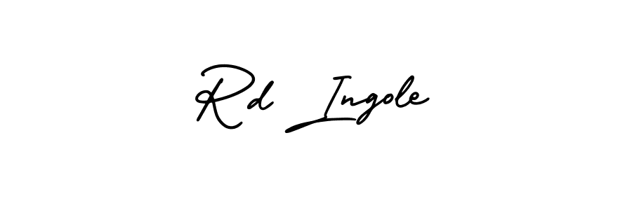 Make a short Rd Ingole signature style. Manage your documents anywhere anytime using AmerikaSignatureDemo-Regular. Create and add eSignatures, submit forms, share and send files easily. Rd Ingole signature style 3 images and pictures png