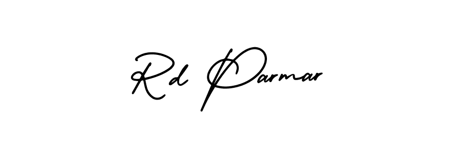 Create a beautiful signature design for name Rd Parmar. With this signature (AmerikaSignatureDemo-Regular) fonts, you can make a handwritten signature for free. Rd Parmar signature style 3 images and pictures png