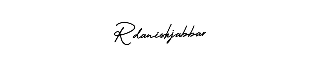 Also You can easily find your signature by using the search form. We will create Rdanishjabbar name handwritten signature images for you free of cost using AmerikaSignatureDemo-Regular sign style. Rdanishjabbar signature style 3 images and pictures png