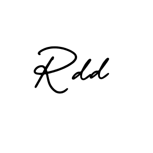 You should practise on your own different ways (AmerikaSignatureDemo-Regular) to write your name (Rdd) in signature. don't let someone else do it for you. Rdd signature style 3 images and pictures png