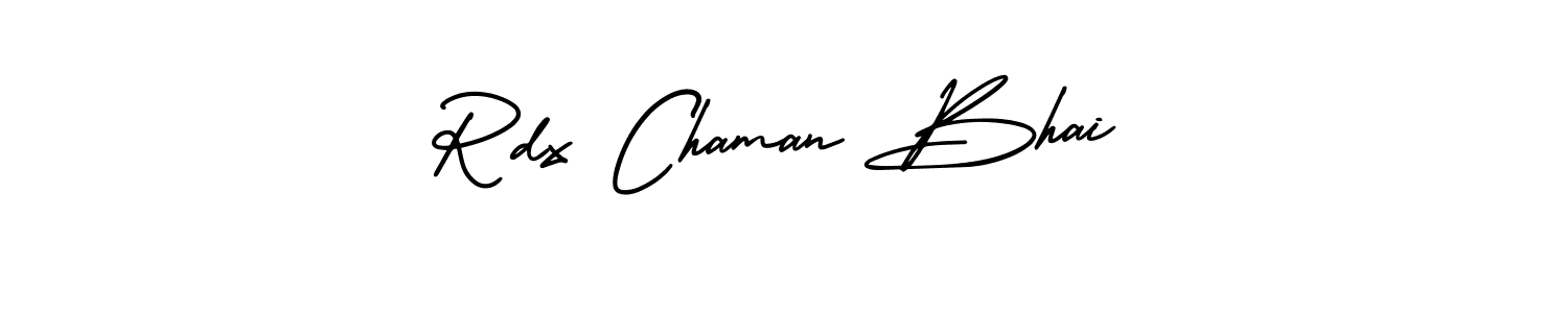 Make a beautiful signature design for name Rdx Chaman Bhai. Use this online signature maker to create a handwritten signature for free. Rdx Chaman Bhai signature style 3 images and pictures png